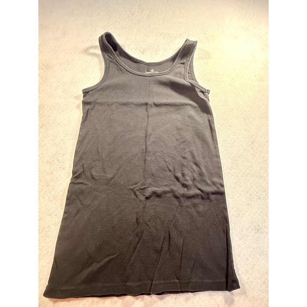 Bobbie Brooks Womens Black Sleeveless Scoop Neck Tank Top Size Large